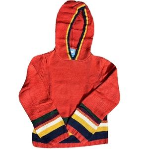 Kids Unisex Orange Sweater Size Medium